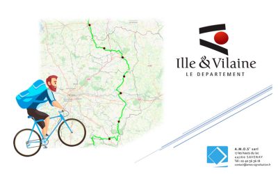 Plan de jalonnement de l’itinéraire cyclable touristique régional reliant Nantes au Mont-Saint-Michel