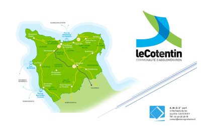 Signalétique des zones d’activités économiques (ZAE) de la communauté d’agglomération Le Cotentin